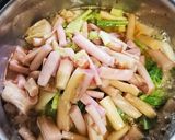 ずいきとオクラの牛肉スープ☆韓国猛暑対策作り方9写真