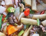 ずいきとオクラの牛肉スープ☆韓国猛暑対策作り方10写真