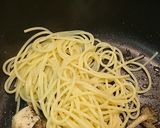 柚子香るキノコパスタ作り方5写真