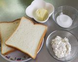 メロンパン風トースト作り方1写真