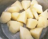 じゃがいもと挽肉のカリカリ揚げ作り方4写真