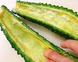 簡単にできるゴーヤとスパムの酢の物作り方1写真