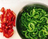 簡単にできるゴーヤとスパムの酢の物作り方3写真