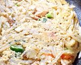 残った卯の花の煮物でお好み焼き風作り方4写真