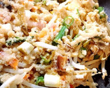 残った卯の花の煮物でお好み焼き風作り方3写真