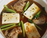 麻婆豆腐アレンジ　鶏肉入り作り方4写真
