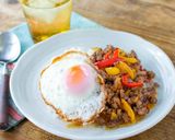 液体塩こうじでピーマンとひき肉の春雨炒め作り方7写真