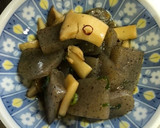 こんにゃくとエリンギの甘辛炒め作り方4写真