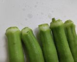おくらと長芋のなめたけ和え作り方1写真