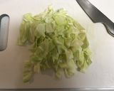 キャベツの和え物作り方1写真