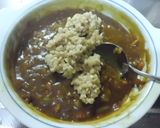 電子レンジでひきわり納豆のキーマカレー作り方4写真