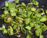 簡単♡夏の弁当・丼♡甘長唐辛子旨煮作り方3写真