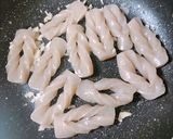 簡単絶品☆ねじりこんにゃくのにんにく炒め作り方2写真