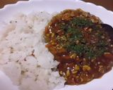 電子レンジでひきわり納豆のキーマカレー作り方5写真