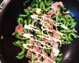 白だしで簡単♪豚肉とゴーヤの炒め物作り方4写真
