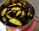 茄子と獅子唐のどんぶり。作り方5写真