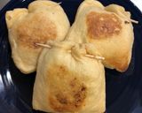 キャベツとはんぺんの油揚げ詰め焼き作り方4写真