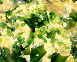 中華風卵と春雨のスープ作り方8写真