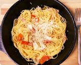 パスタを折っていれるver.作り方10写真