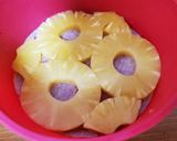 寒天deパイナップルプルゼリーケーキ作り方1写真
