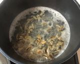 おつまみ帆立の紐の出汁で作る味噌汁作り方2写真
