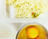 糖質オフ☆糖質0麺で玉子チャーハン風♪作り方2写真