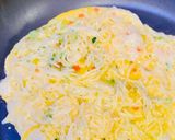 糖質オフ☆糖質0麺で玉子チャーハン風♪作り方4写真