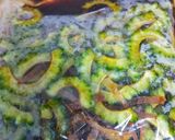 簡単生ゴーヤとスルメの甘醤油漬け作り方4写真