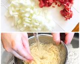 簡単旨辛☆牛肉のつけ麺作り方1写真