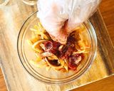 簡単旨辛☆牛肉のつけ麺作り方2写真