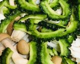 あまから豚玉ゴーヤーチャンプルー風作り方1写真