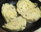 巣ごもりキャベツステーキ作り方2写真