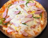 フライパンやスキレットで焼く簡単ピザ作り方7写真