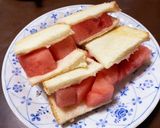 スイカサンド　フルーツサンド作り方5写真
