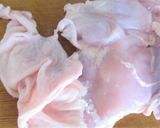 レンジ用圧力鍋で、鶏もも肉の塩胡椒煮作り方2写真