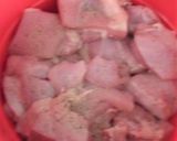 レンジ用圧力鍋で、鶏もも肉の塩胡椒煮作り方3写真