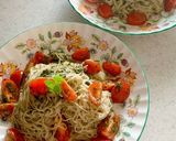 しそペーストで冷製ジェノベーゼ風そうめん作り方8写真