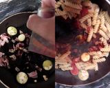 簡単！なすとベーコンのトマトパスタ♪作り方6写真