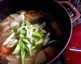 夏野菜のトックスープ 韓国料理コリアン作り方6写真