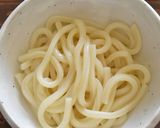 ツナおろしのだし醤油冷やしうどん作り方1写真