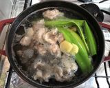 ストウブで作るトロトロ牛すじ肉大根作り方3写真