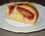 夏の終わりのスモモ(太陽)のケーキ作り方6写真