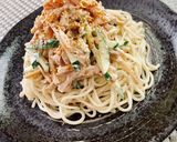 夏本番！推しの一品★ピリ辛冷やしゴマそば作り方5写真