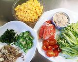 ★具沢山で栄養も◎彩りサラダそうめん★作り方5写真