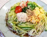 ★具沢山で栄養も◎彩りサラダそうめん★作り方10写真