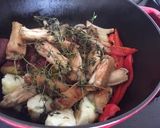 手羽先と彩り夏野菜の蒸し焼き作り方6写真
