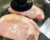 白だしと山葵の和風トンテキ＊作り方3写真