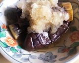 ナス大量消費　　みぞれかけ作り方6写真
