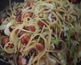 塩昆布スパゲッティー作り方5写真