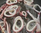 簡単❗️イカと長ネギのバター炒め作り方3写真